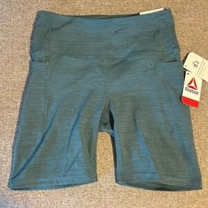 Reebok Women's Teal Bike Shorts